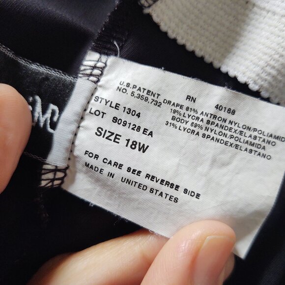 Miraclesuit Blouse / Double Layer Flattering One Piece Swimsuit - Picture 12 of 12